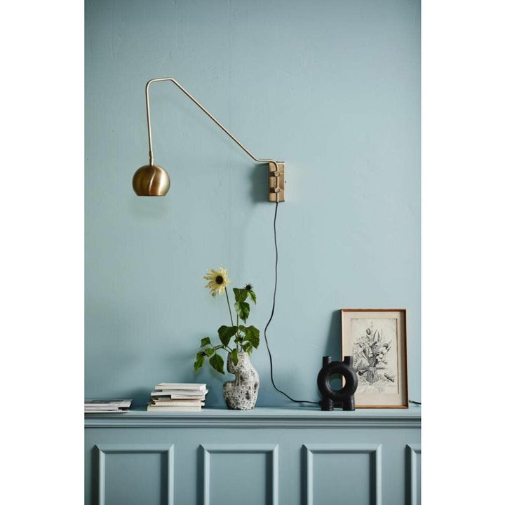 Nordal ATHENE gylden væglampe - L85 cm - Nordal - DesignGaragen.dk
