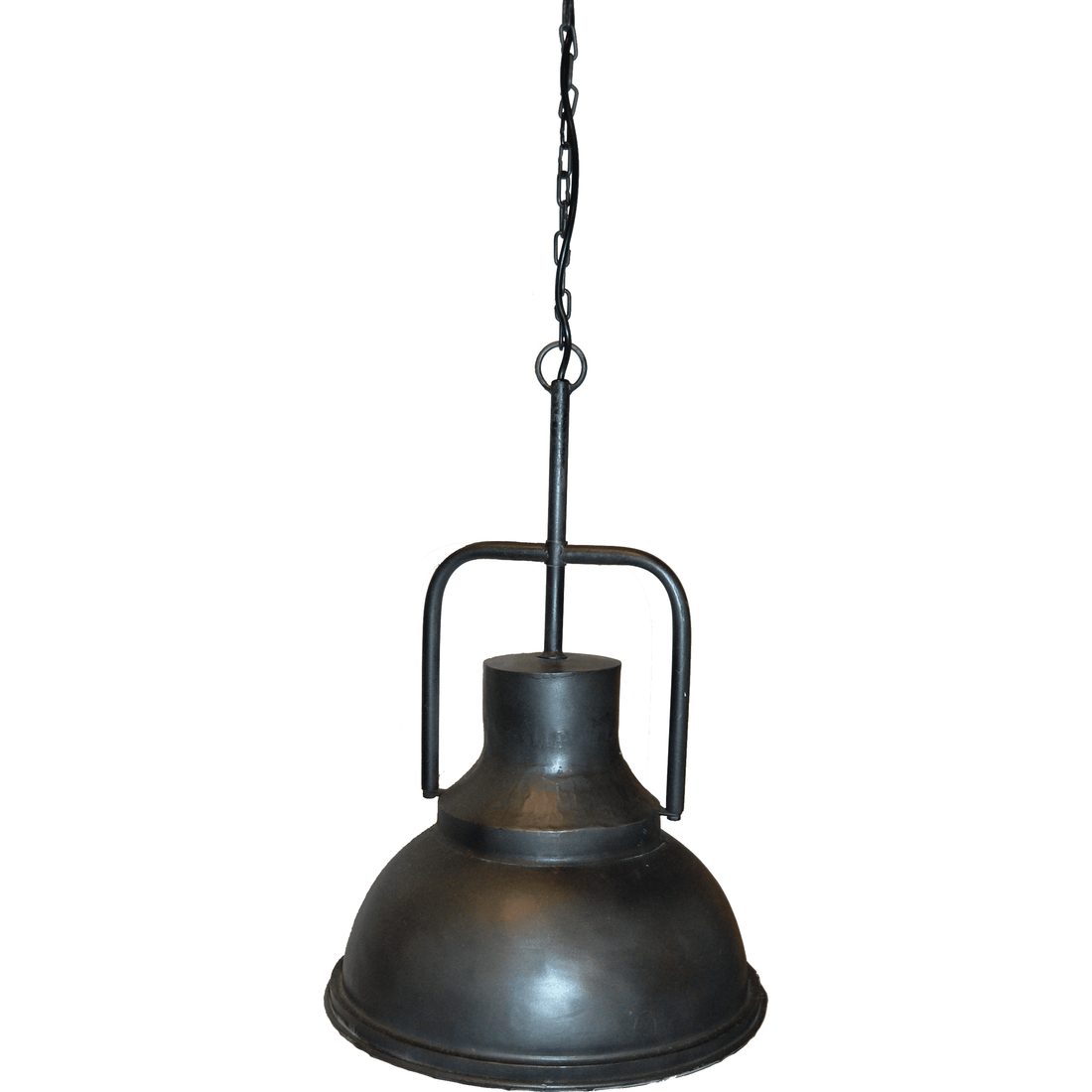 Trademark Living Liam pendant in factory style - zinc