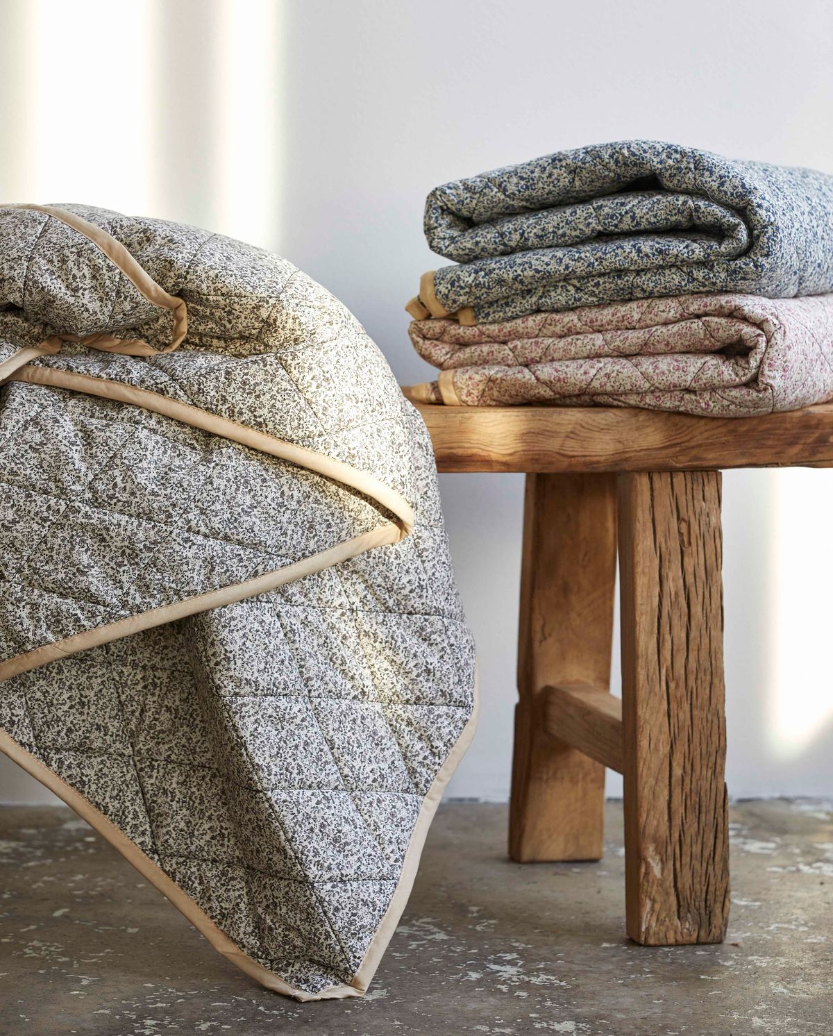 Nordal A/S AGENA quilt, blue multi col.