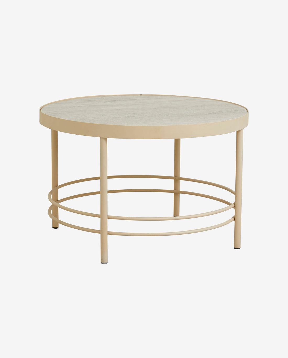 Jungo round coffee table - Ø80 cm - sand