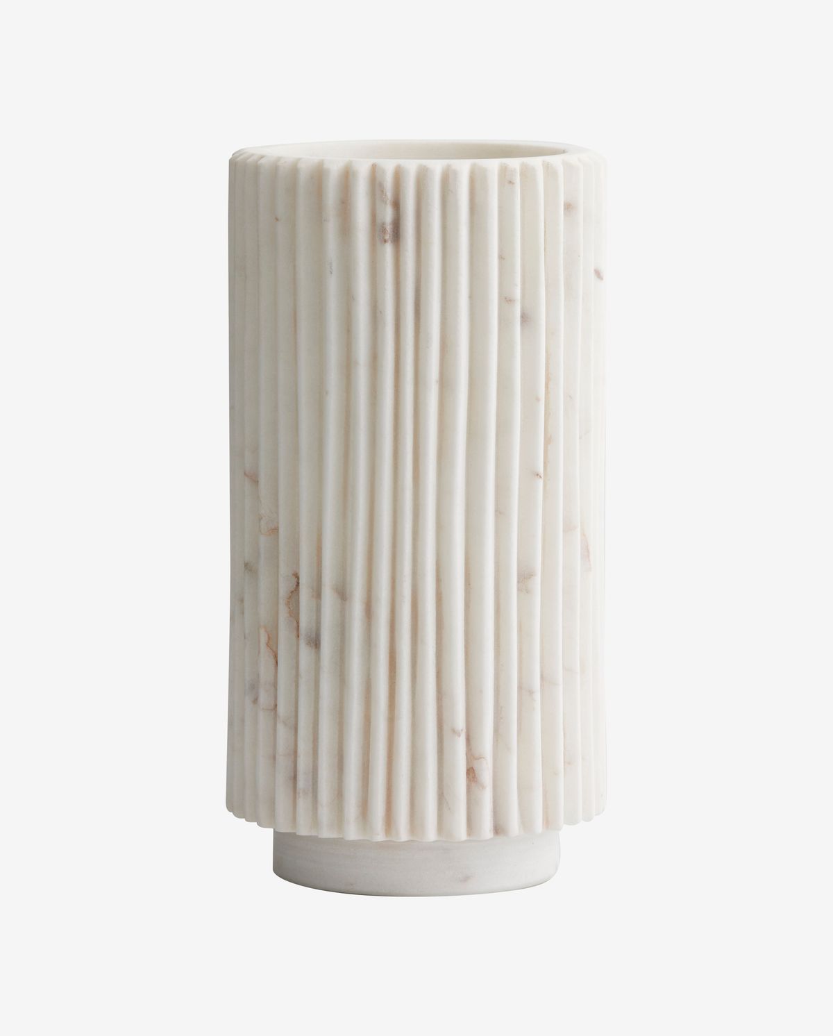 Nordal A/S LOON vase, white marble