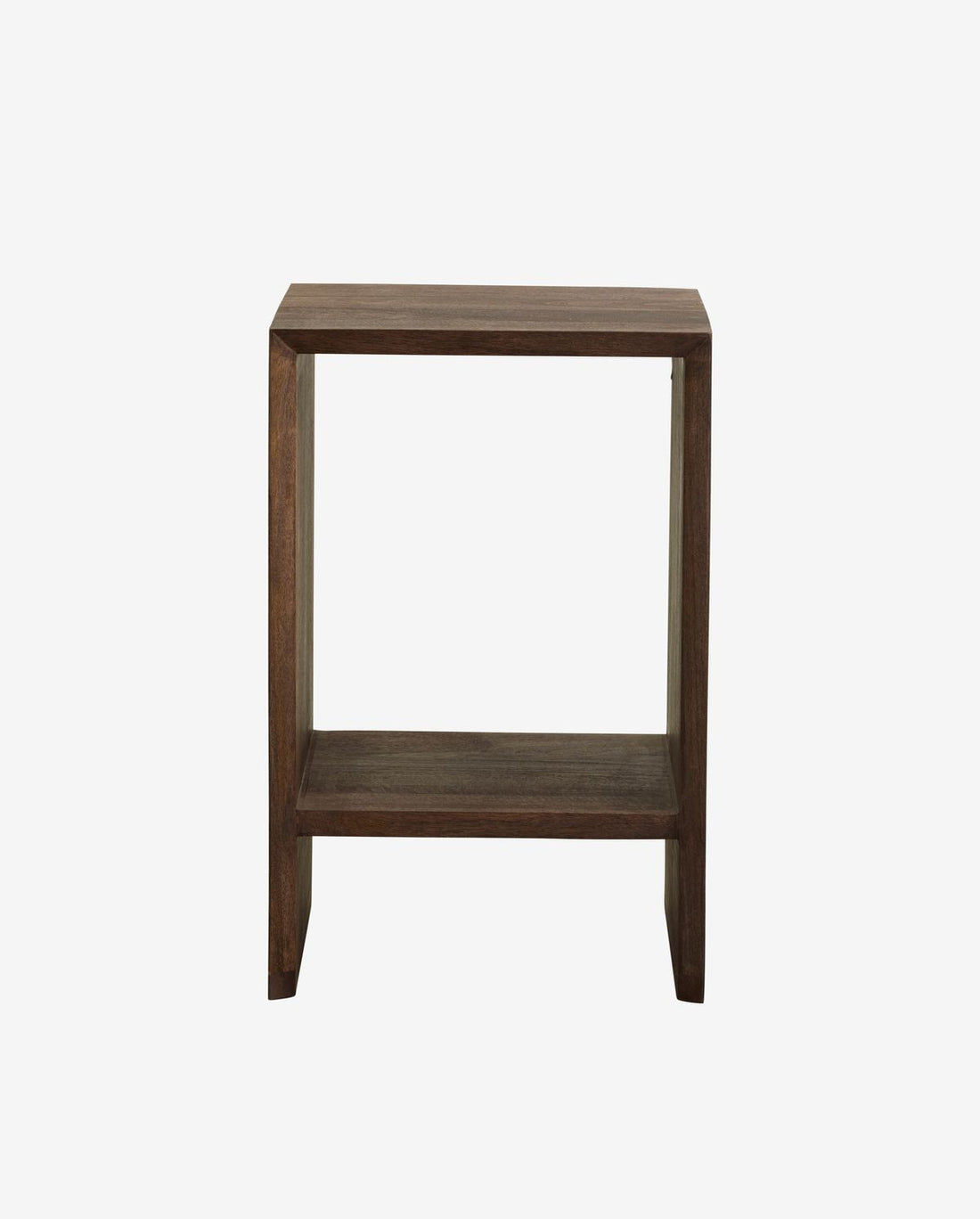 Napo bedside table/side table - dark brown