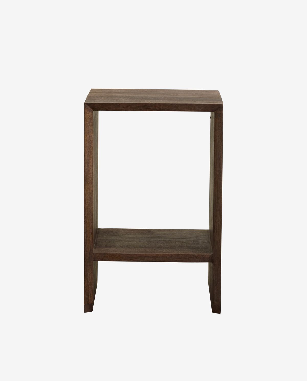 Napo bedside table/side table - dark brown