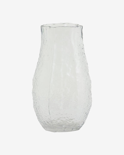Parry Vase Medium - Clear Glass