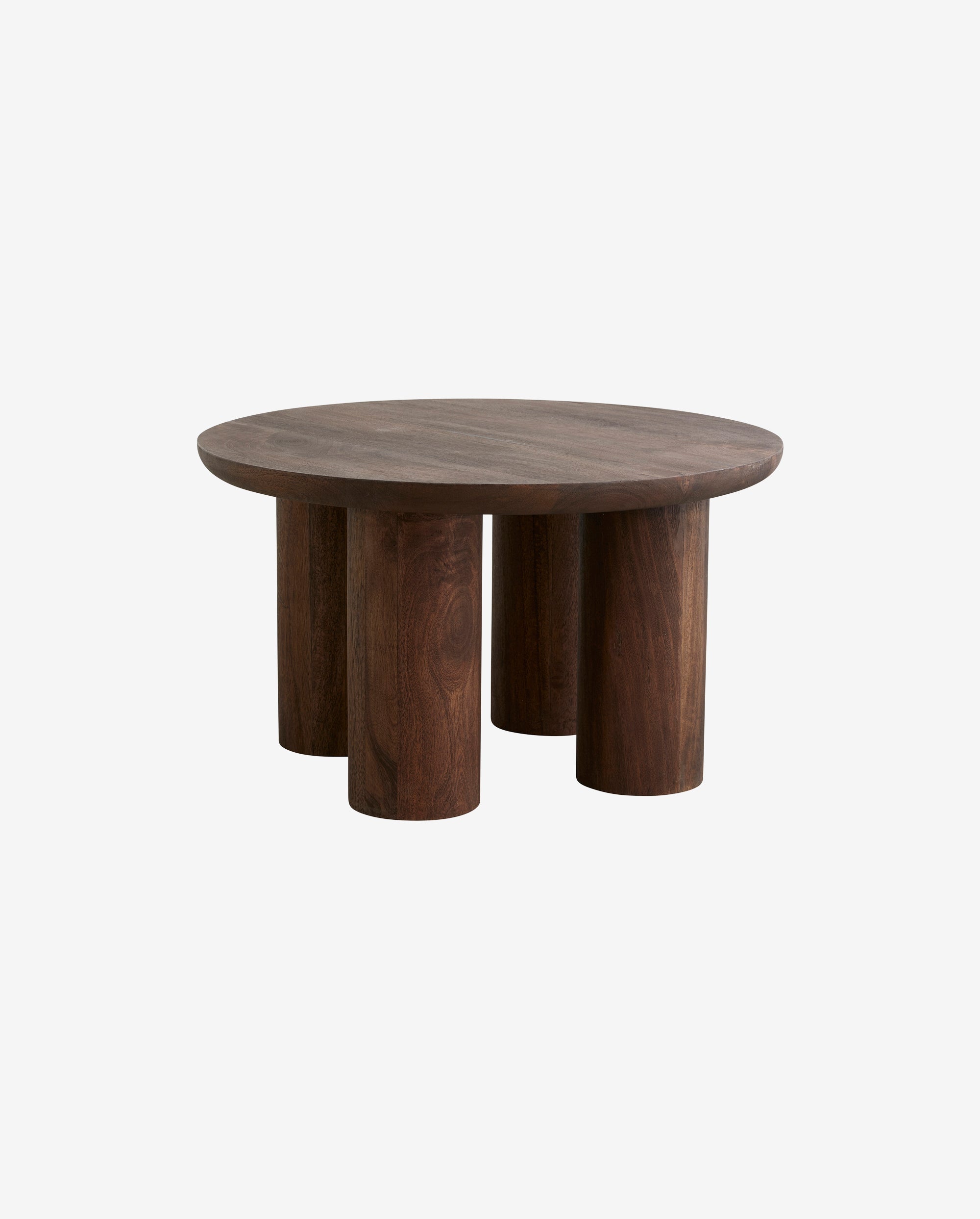 Helin coffee table in mango trees - H40 cm - dark brown