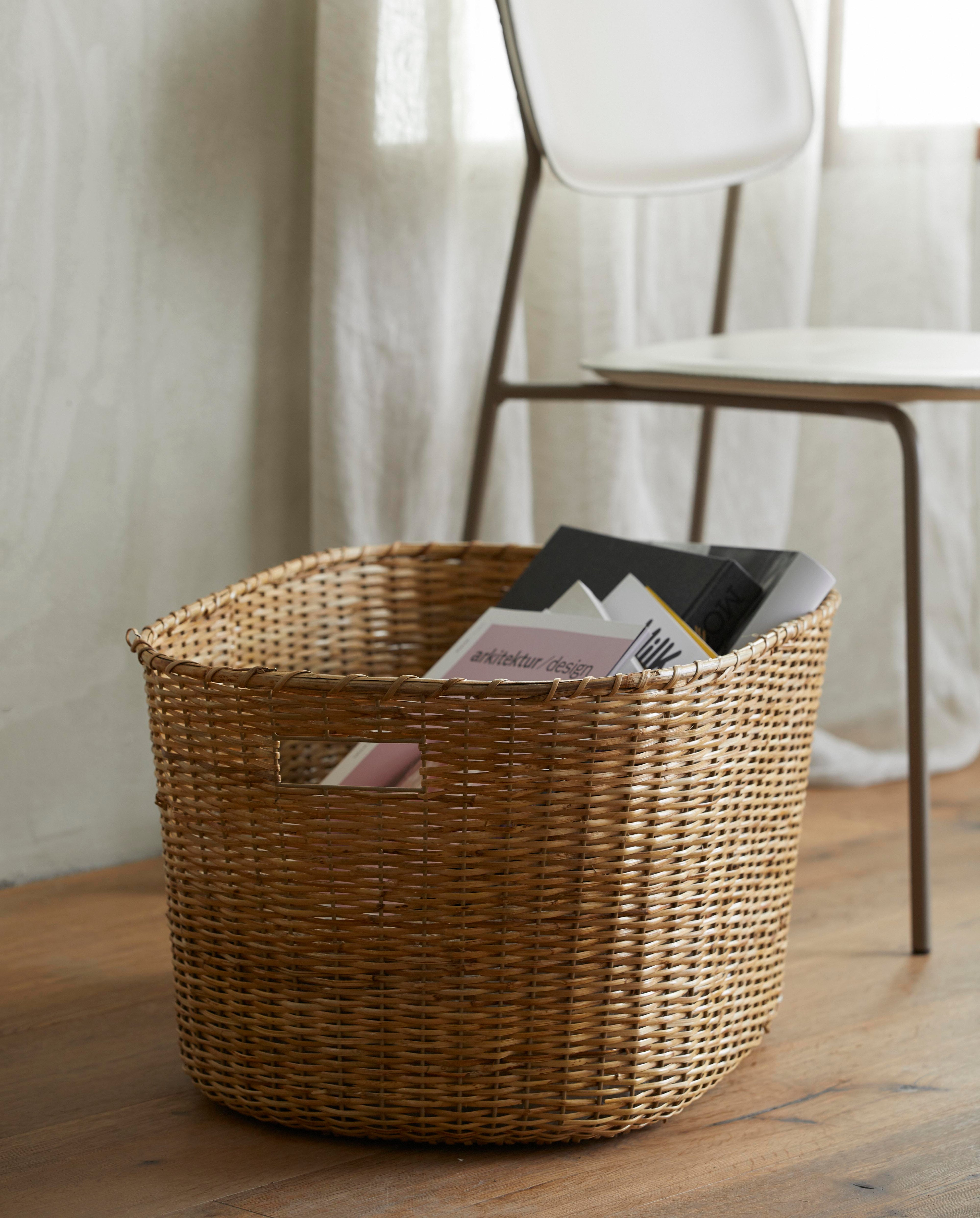 Koloa wicker basket - 40x62 cm - nature
