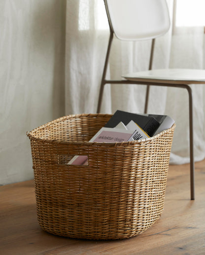 Koloa wicker basket - 40x62 cm - nature