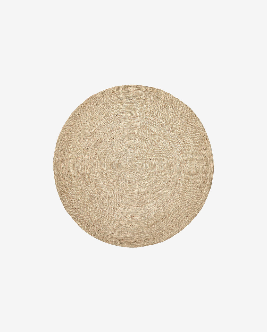 Round blanket in jute - Ø150 cm - nature