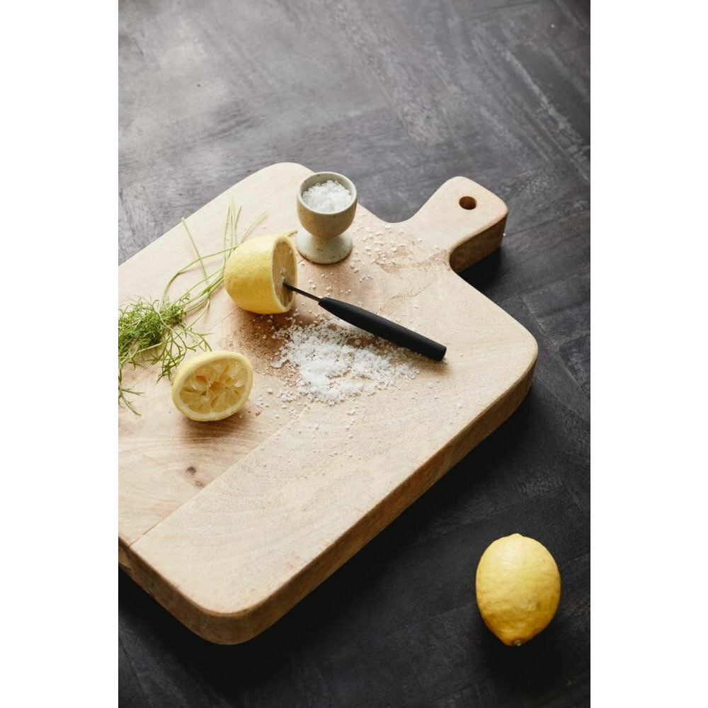 Nordal Large cutting board in mango wood - 30x46 cm - natural