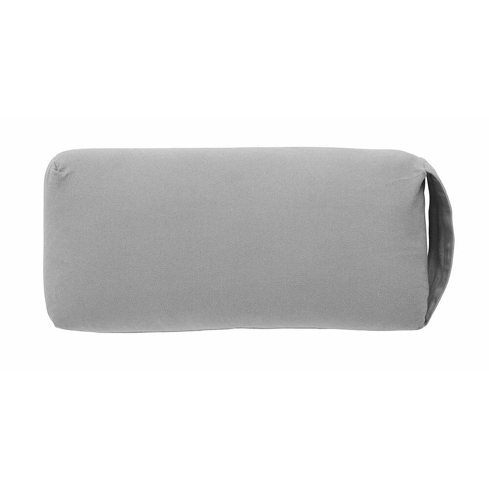 Nordal YOGA and meditation cushion - 40x20 cm - grey