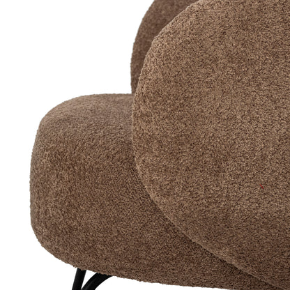 Bloomingville Harry Loungestol, Brun, Polyester - Bloomingville - DesignGaragen.dk