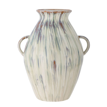 Bloomingville Sanella Vase, Grøn, Stentøj - Bloomingville - DesignGaragen.dk