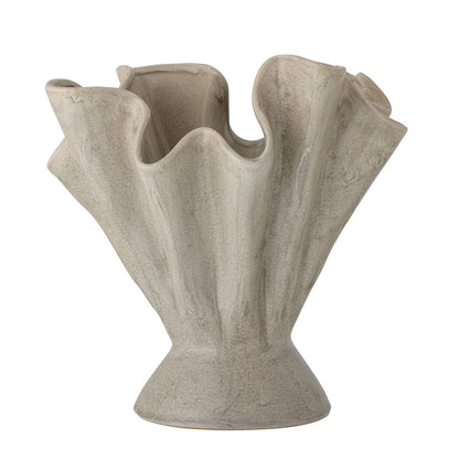 Bloomingville Plier Vase, Natur, Stentøj - Bloomingville - DesignGaragen.dk