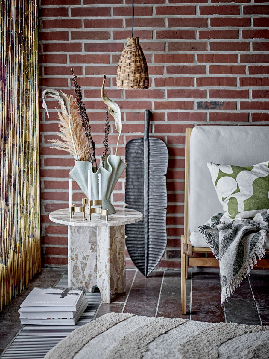 Bloomingville Plier Vase, Natur, Stentøj - Bloomingville - DesignGaragen.dk