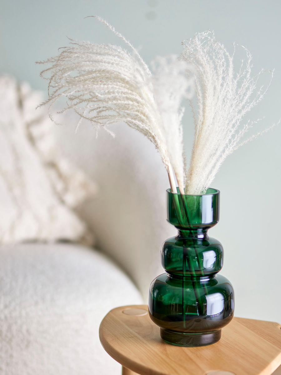 Bloomingville Johnson Vase, Grøn, Glas - Bloomingville - DesignGaragen.dk