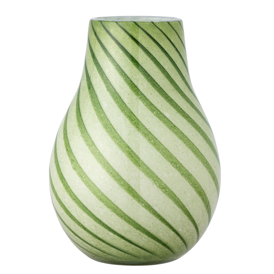 Bloomingville Leona Vase, Grøn, Glas - Bloomingville - DesignGaragen.dk