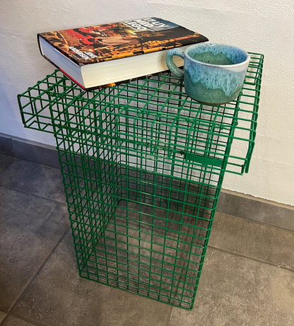 Kalager Design Wire Stool, Signal Green