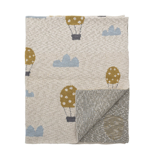 Bloomingville Mini Kast bomuld - naturlig 100x80 cm - BLOOMINGVILLE MINI - DesignGaragen.dk