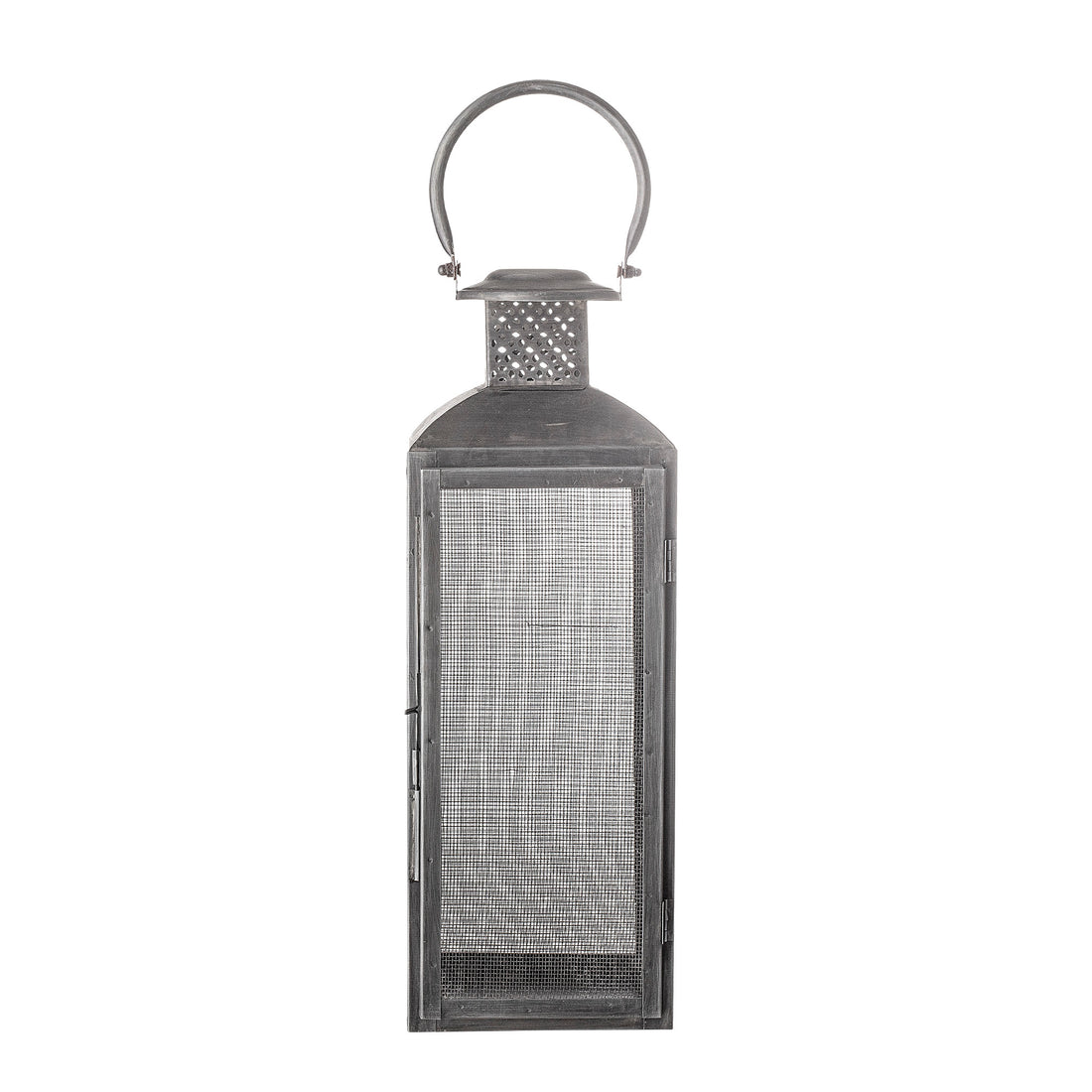 BLOOMINGVILLE Tidus Lanterne, Sort, Metal - L15xH44xW15 cm - DesignGaragen.dk.