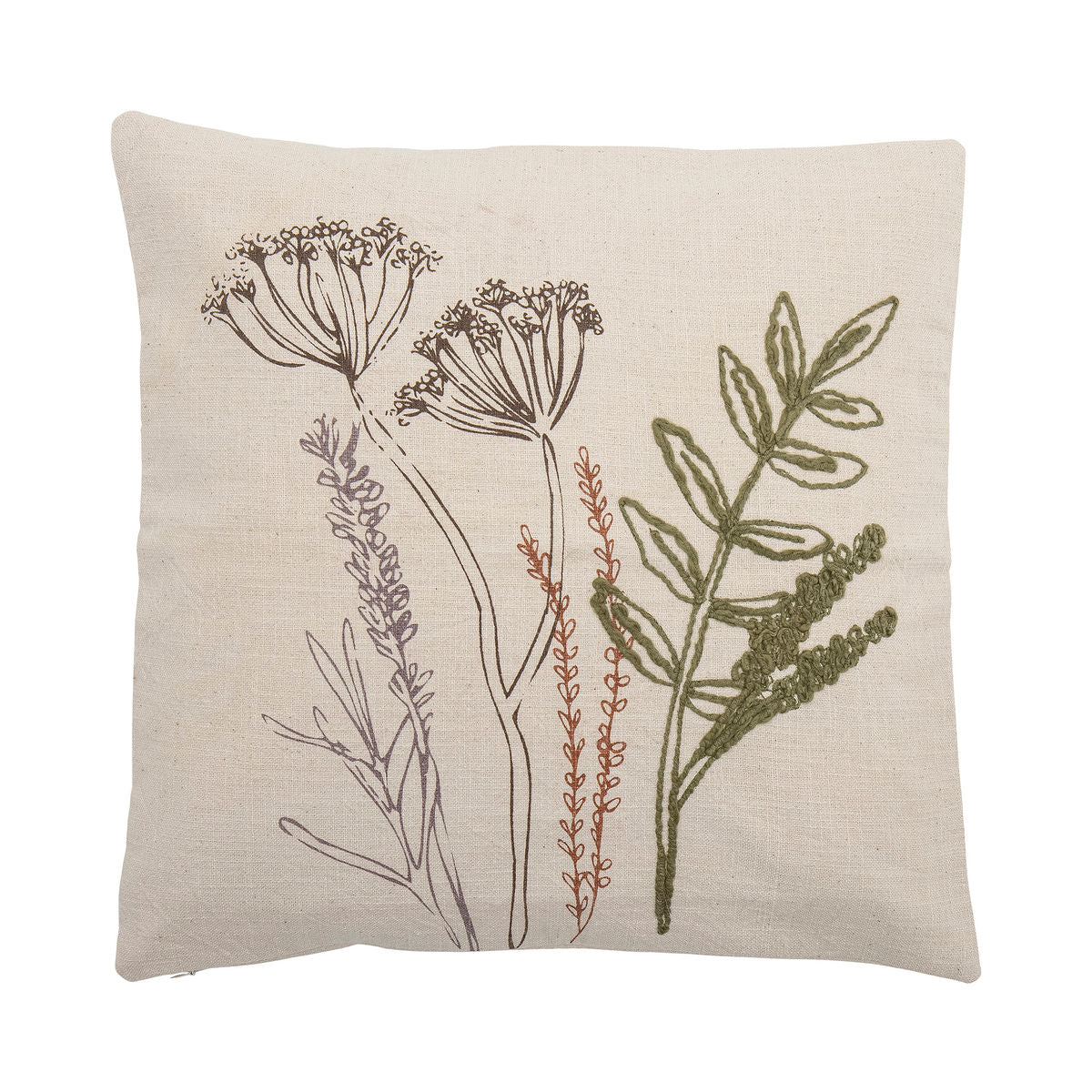 Bloomingville Bea Pillow, Nature, Cotton