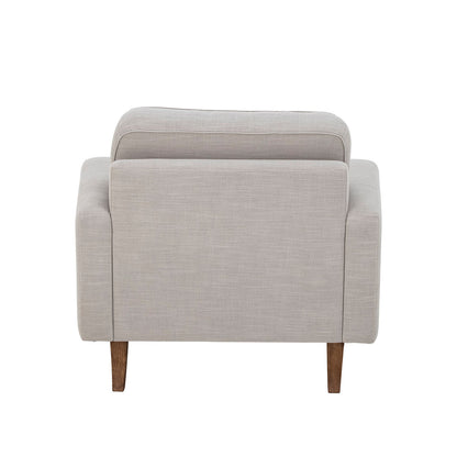 Creative Collection Augusta Loungestol, Natur, Polyester - Creative Collection - DesignGaragen.dk