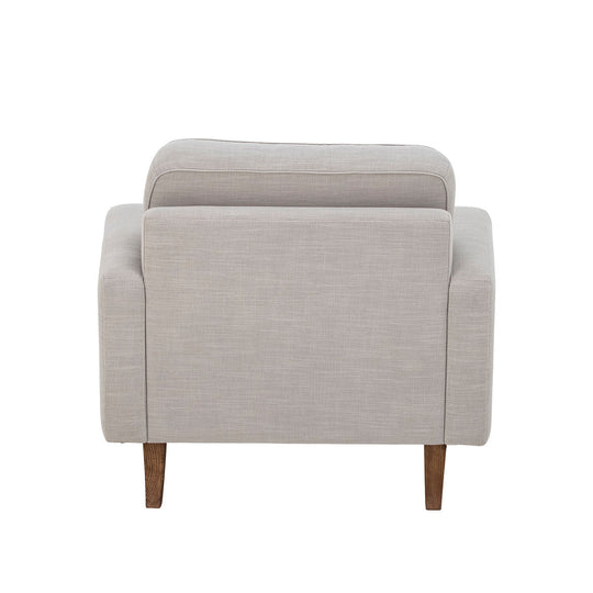 Creative Collection Augusta Loungestol, Natur, Polyester - Creative Collection - DesignGaragen.dk