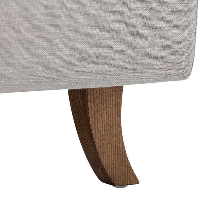 Creative Collection Augusta Loungestol, Natur, Polyester - Creative Collection - DesignGaragen.dk