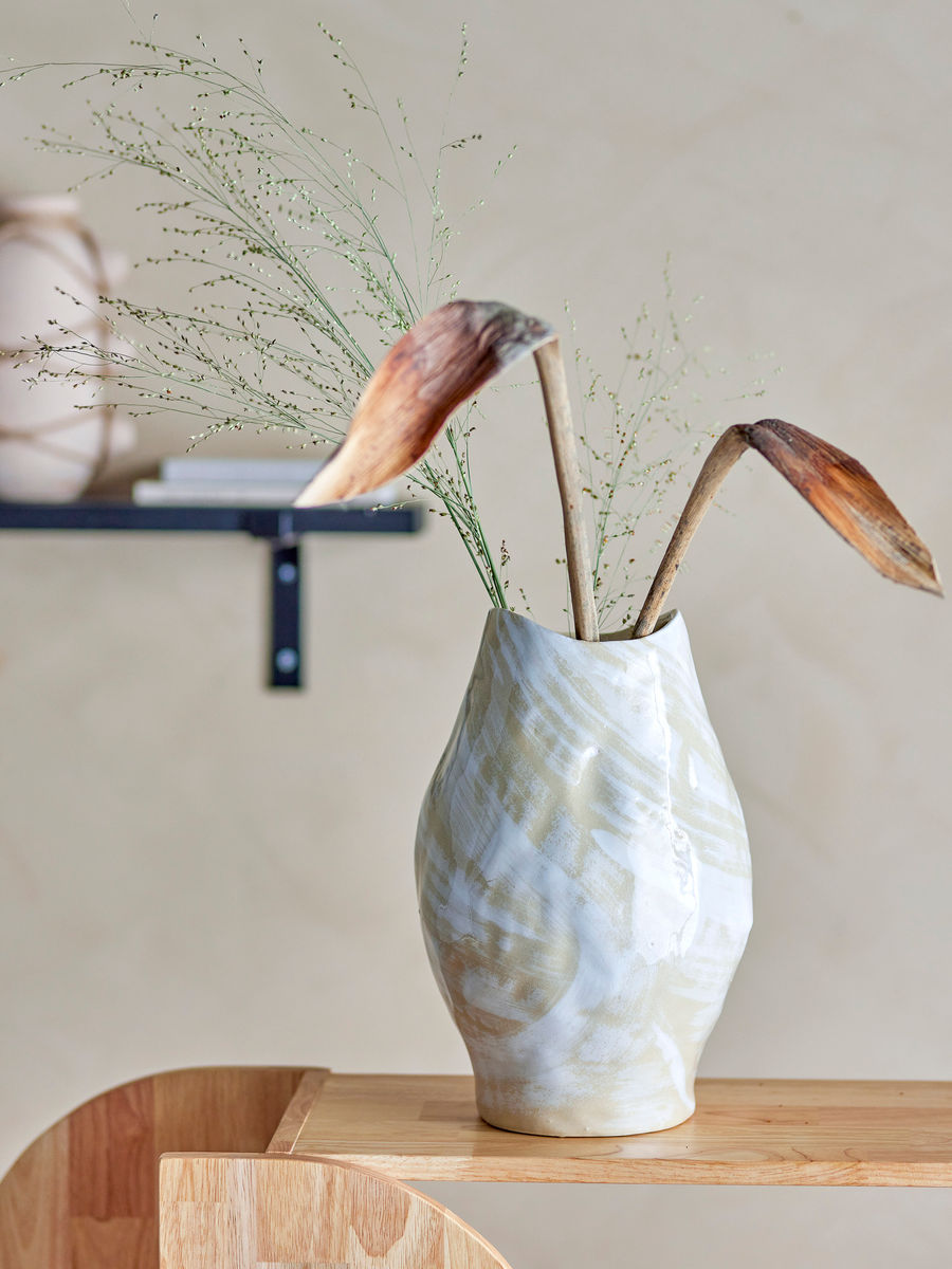 Bloomingville Obsa Vase, Nature, Stoneware