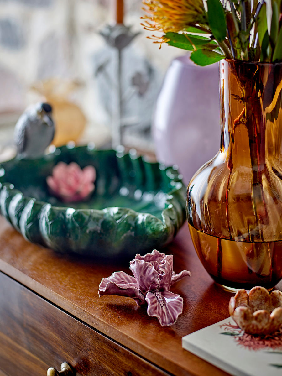 Creative Collection Saiqa Vase, Brun, Glas - Creative Collection - DesignGaragen.dk