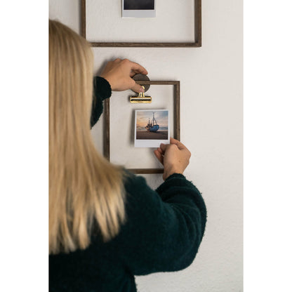 Langbo A6 Frame - Smoked Oiled Oak / Chrome - Langbo - DesignGaragen.dk