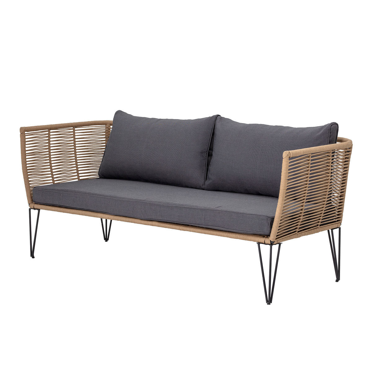 Bloomingville Mundo Sofa, Brown, Metal