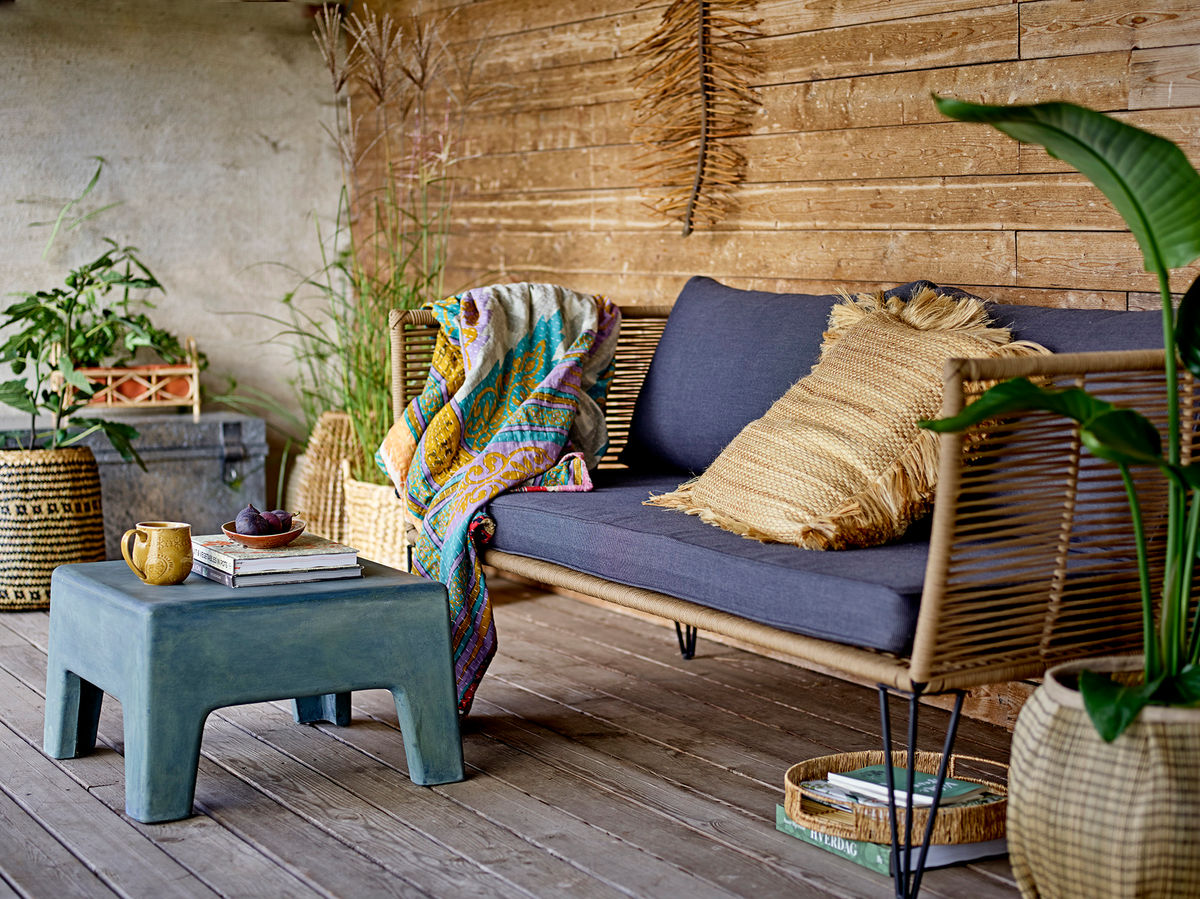 Bloomingville Mundo Sofa, Brown, Metal