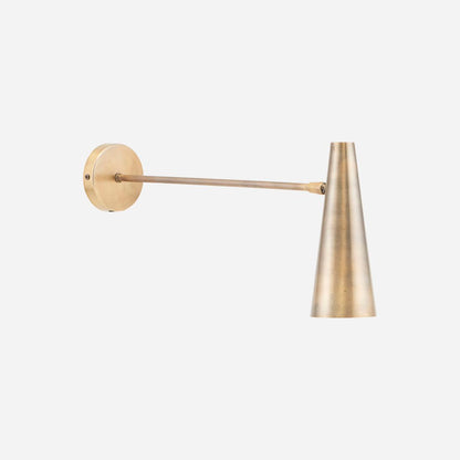 House Doctor-Wall Lighting, Precise, Brass-L: 47 cm