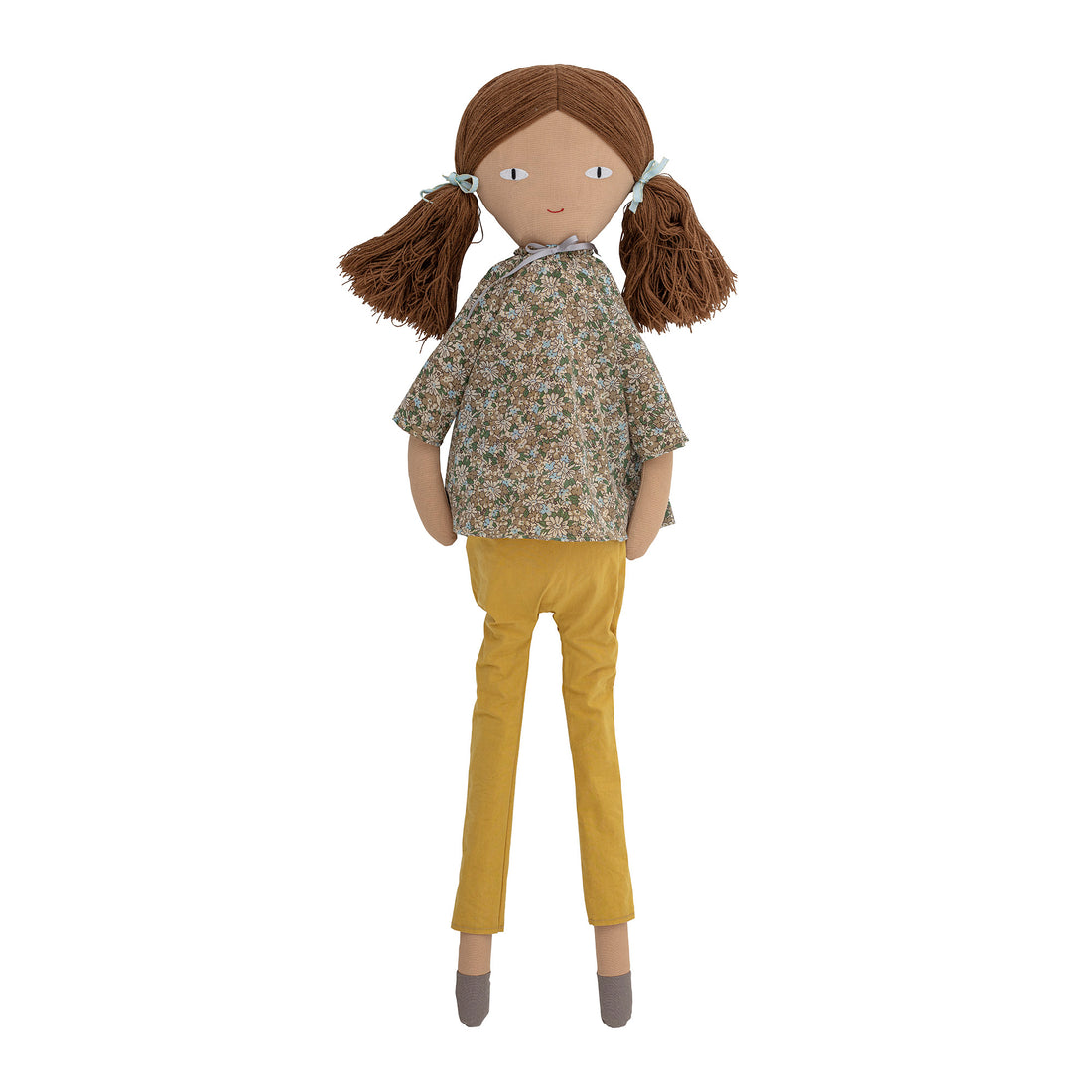 BLOOMINGVILLE MINI Lilo Doll, Gul, Bomuld - L15xH86,5xW10 cm - DesignGaragen.dk.