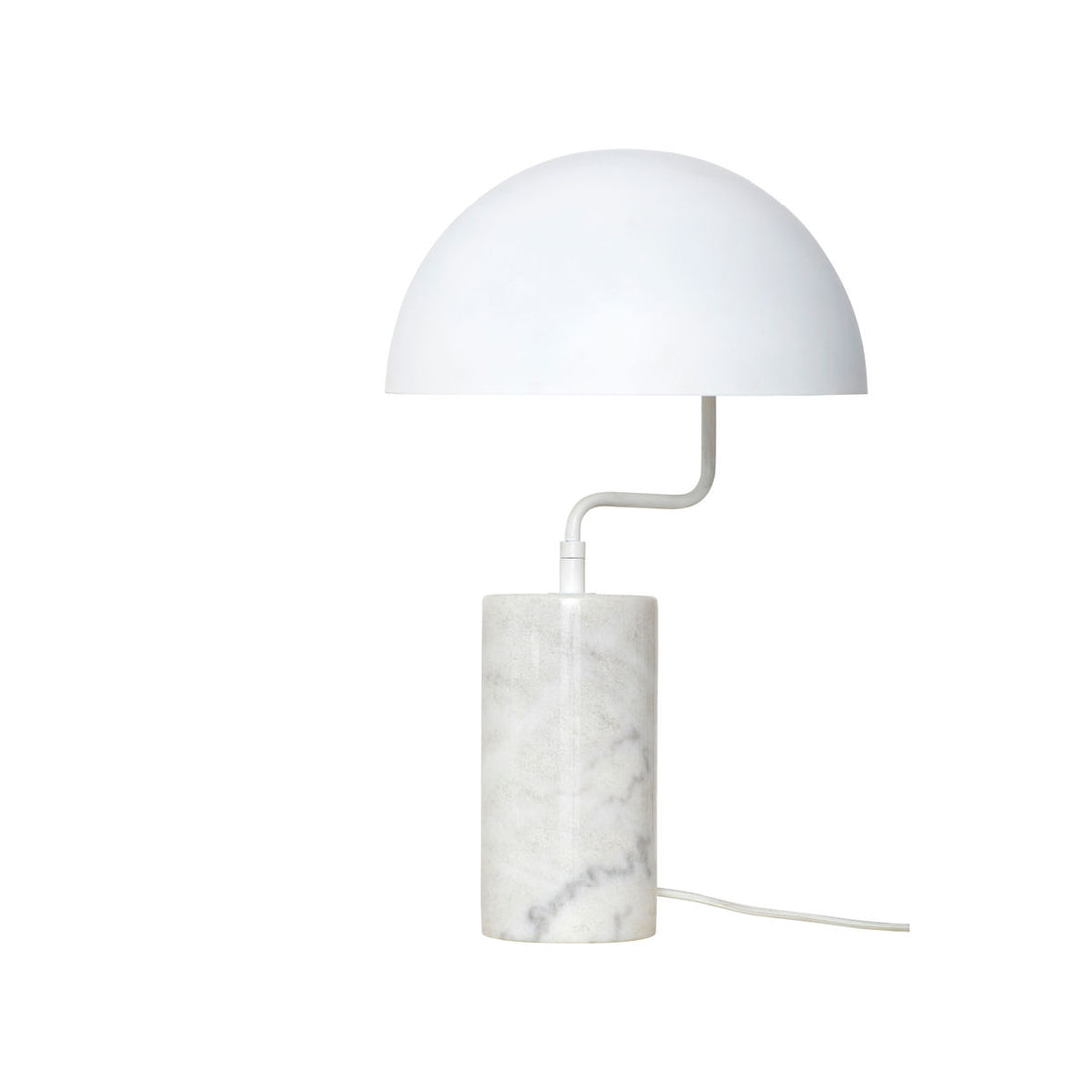 Hübsch Poise table lamp white
