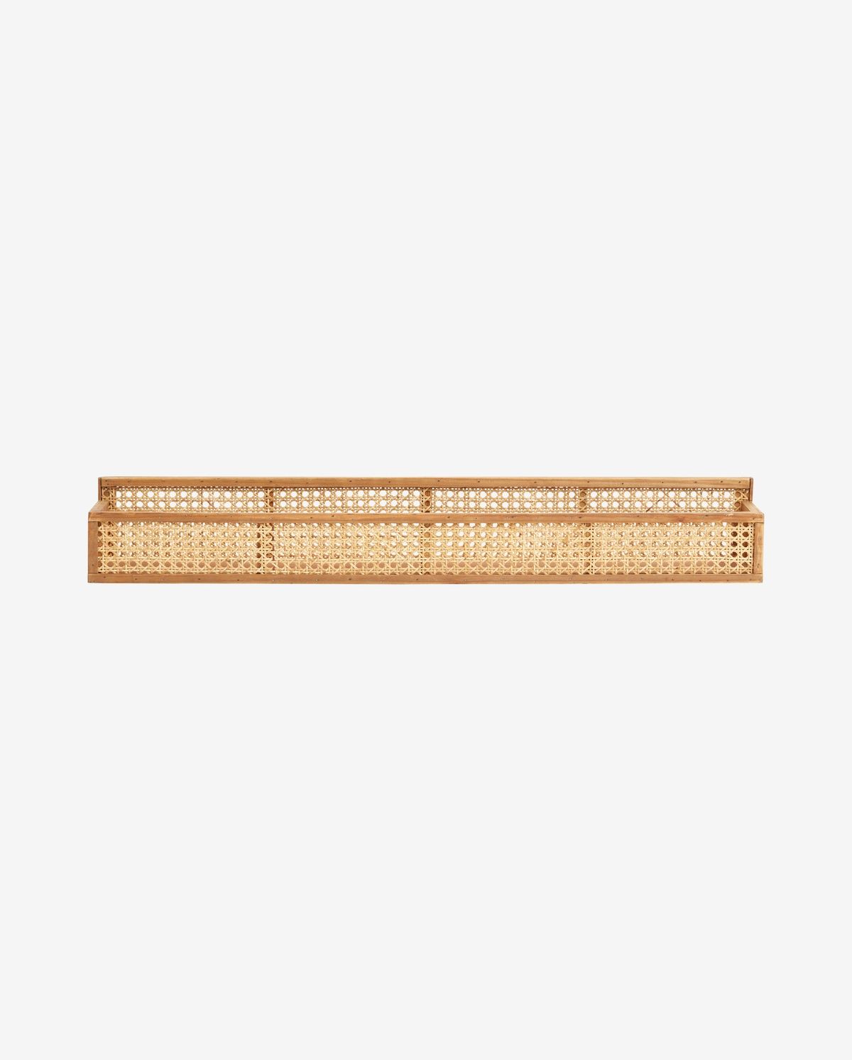 Shelfi shelf in rattan with braid - l91 cm - nature