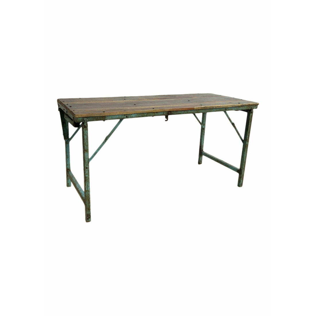 Sjælsø Nordic ORIGINAL WOOD TABLE WITH BLUE IRON