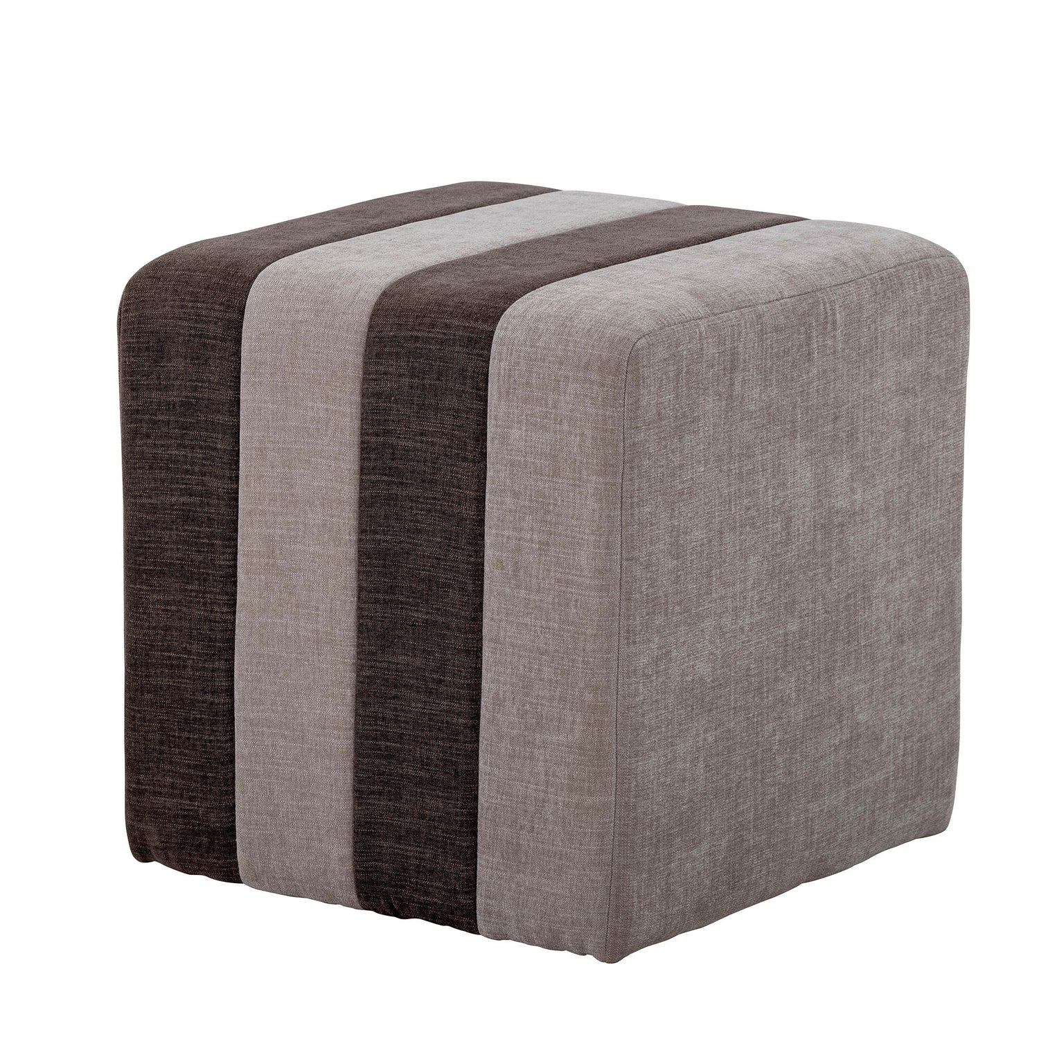 Bloomingville Flint Puf, Brun, Polyester - Bloomingville - DesignGaragen.dk