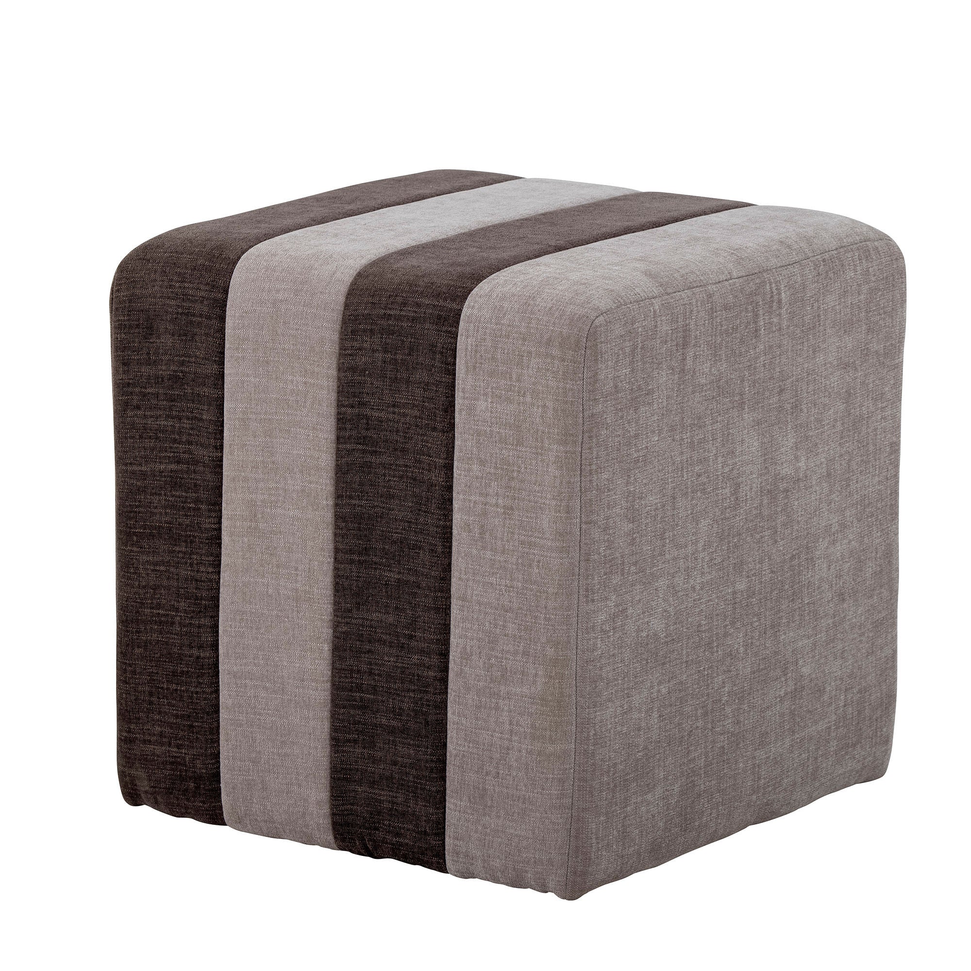 Bloomingville Flint Puf, Brun, Polyester - Bloomingville - DesignGaragen.dk