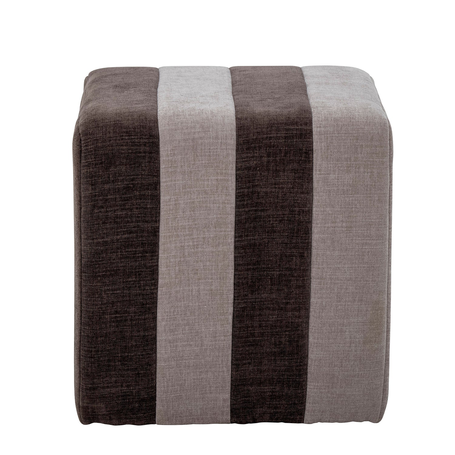 Bloomingville Flint Puf, Brun, Polyester - Bloomingville - DesignGaragen.dk