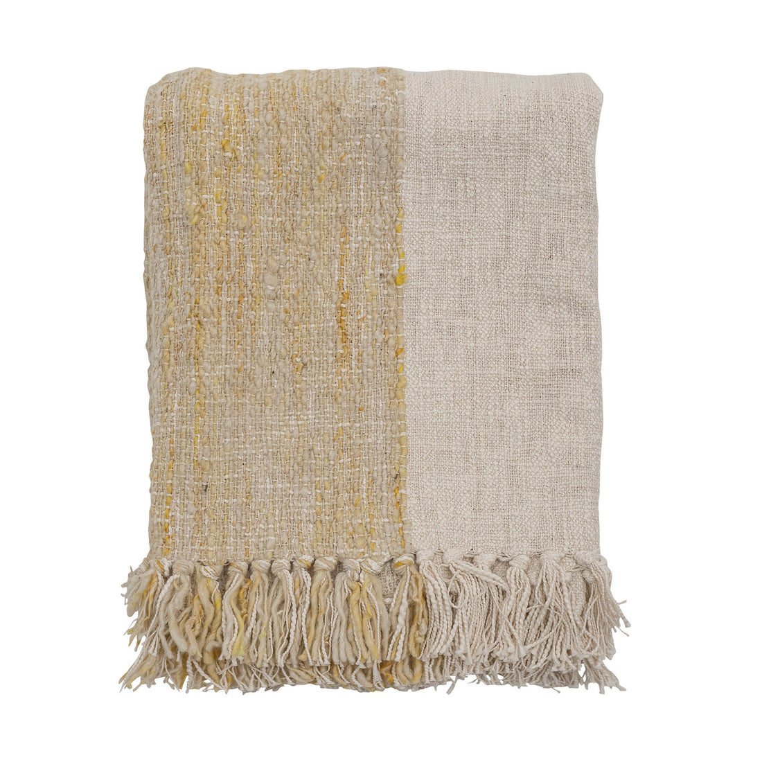 Creative Collection Giuliana Plaid, Natur, Bomuld - Creative Collection - DesignGaragen.dk