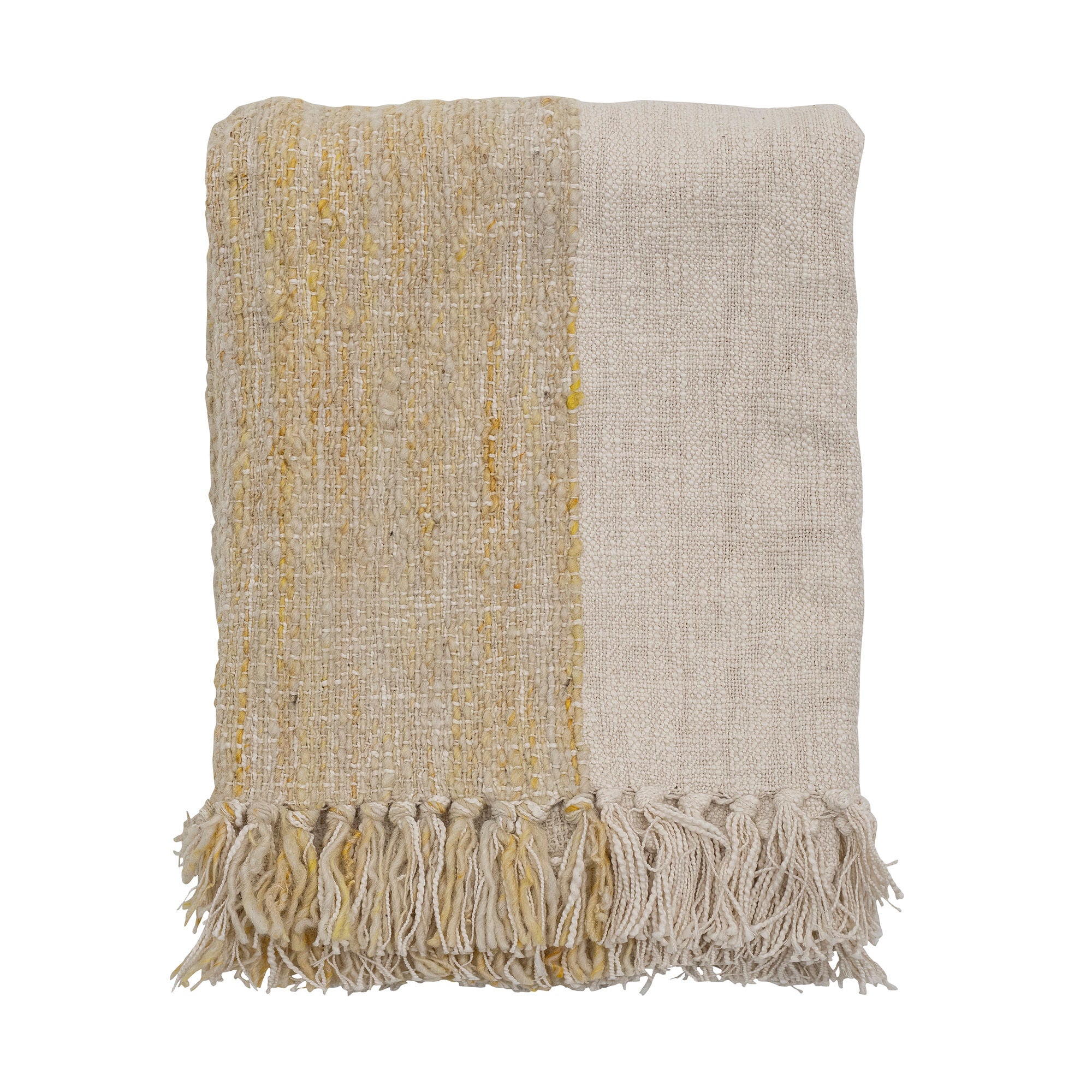 Creative Collection Giuliana Plaid, Natur, Bomuld - Creative Collection - DesignGaragen.dk