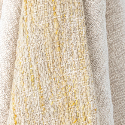 Creative Collection Giuliana Plaid, Natur, Bomuld - Creative Collection - DesignGaragen.dk