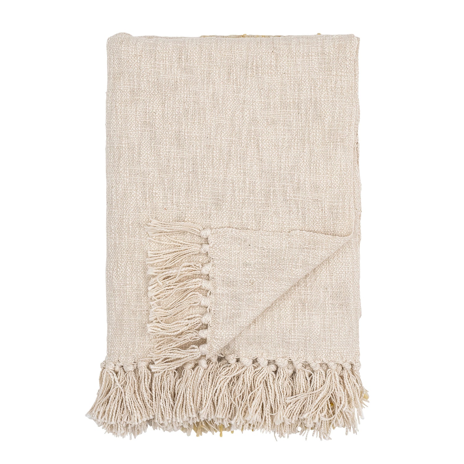 Creative Collection Giuliana Plaid, Natur, Bomuld - Creative Collection - DesignGaragen.dk