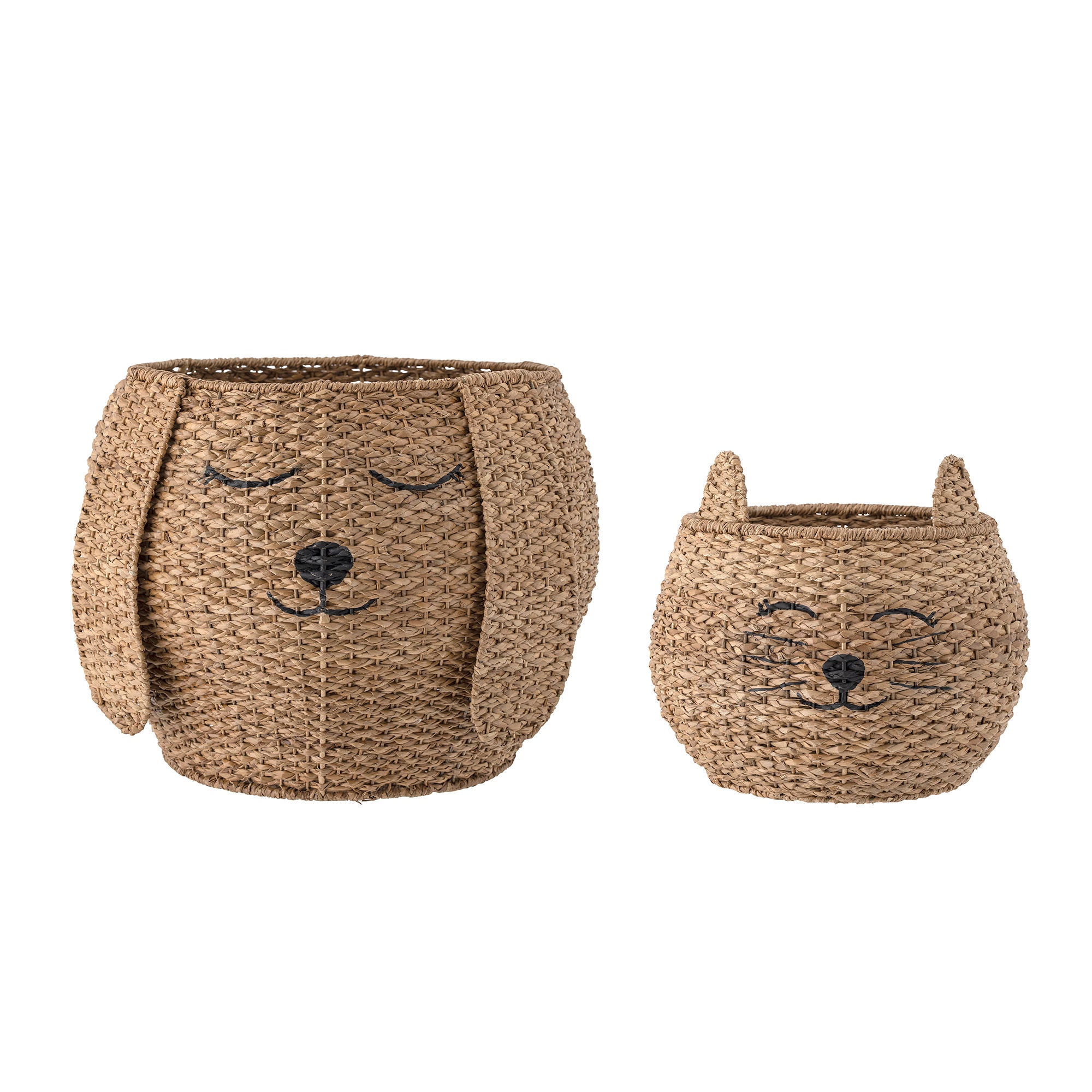Bloomingville MINI Milus Kurv, Brun, Bankuan Grass - Bloomingville MINI - DesignGaragen.dk
