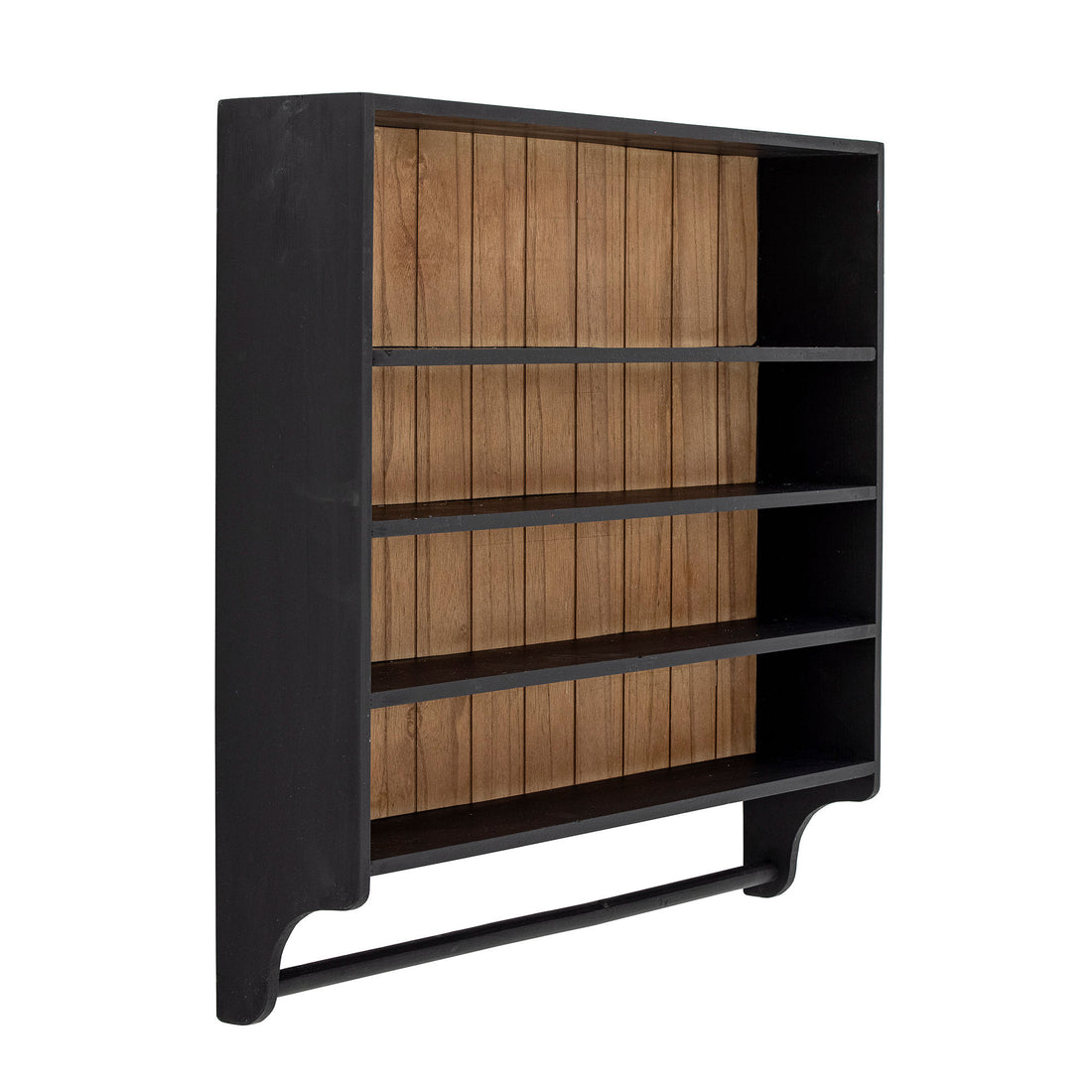 Bloomingville Loup Shelf, Black, Pine