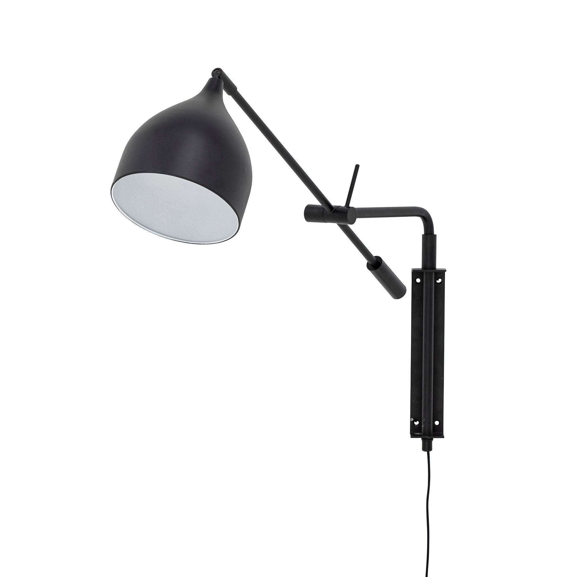 Bloomingville Lyam Wall lamp, Black, Metal