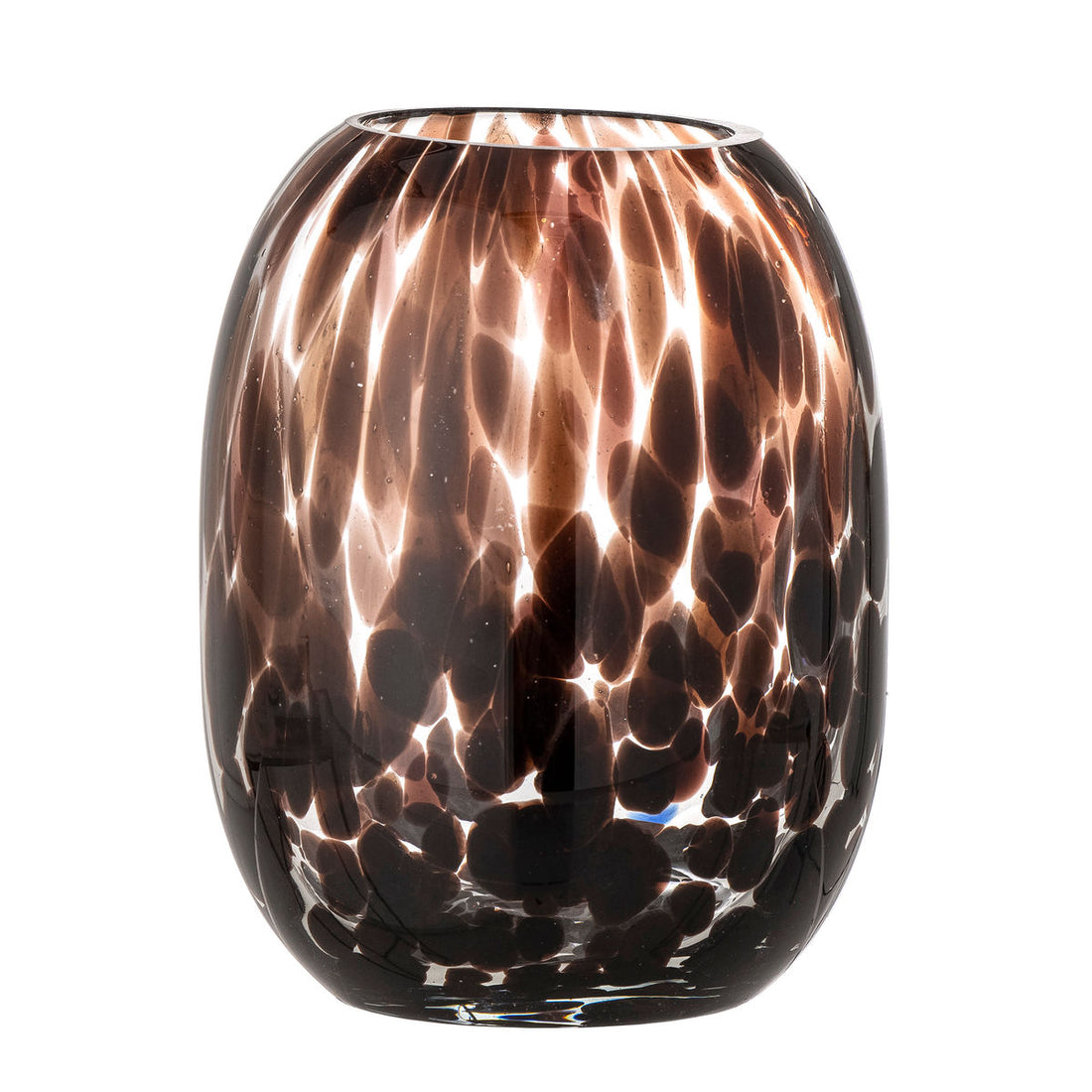 Bloomingville Crist vase, brown, glass