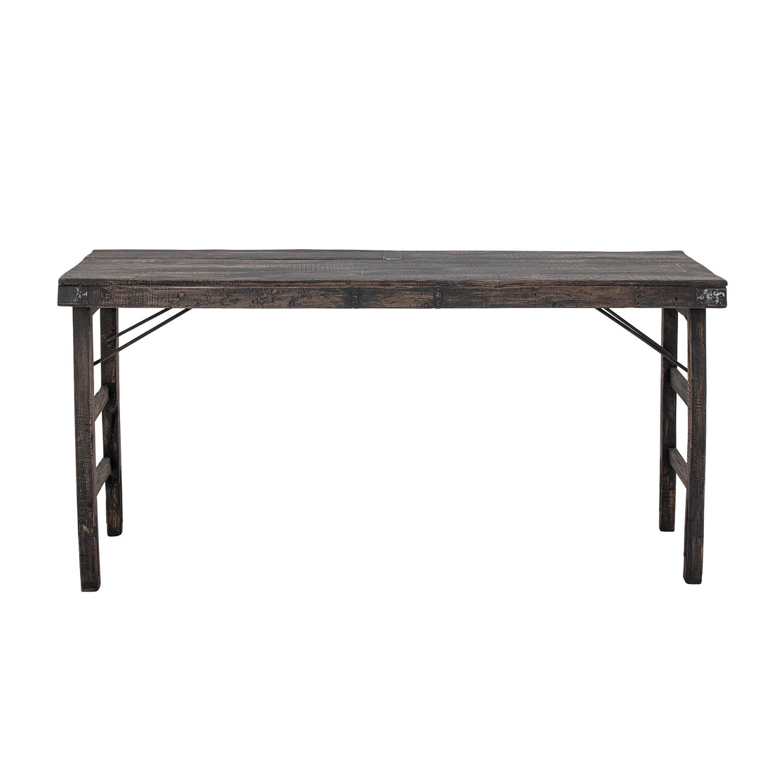 Creative Collection Cali Dining Table, Black, Recycled Wood