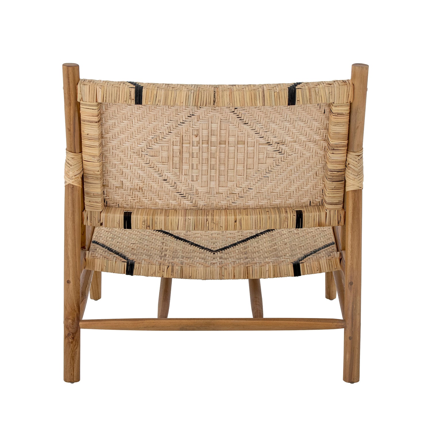 Creative Collection Lennox Lounge Chair, Natural, Teak